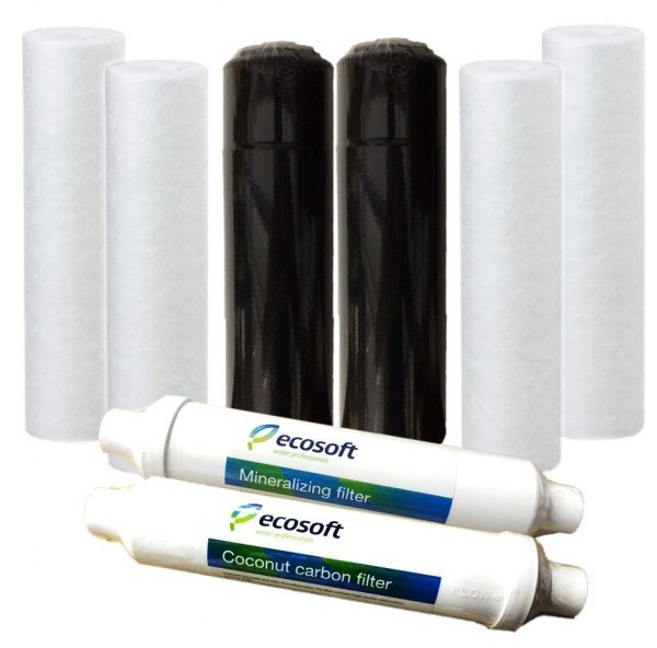 Ecosoft Reverse Osmosis 1-Year Bundle Pack (for 6 Stage Systems)