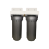 Osmio 4.5 x 10 Inch Dual Full Flow Water Filter Housing